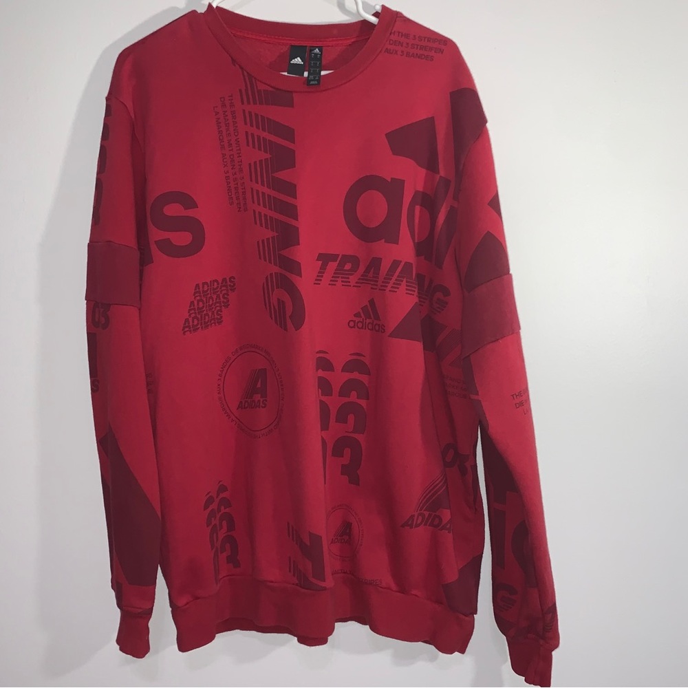 Adidas Sweatshirt All Over Logo